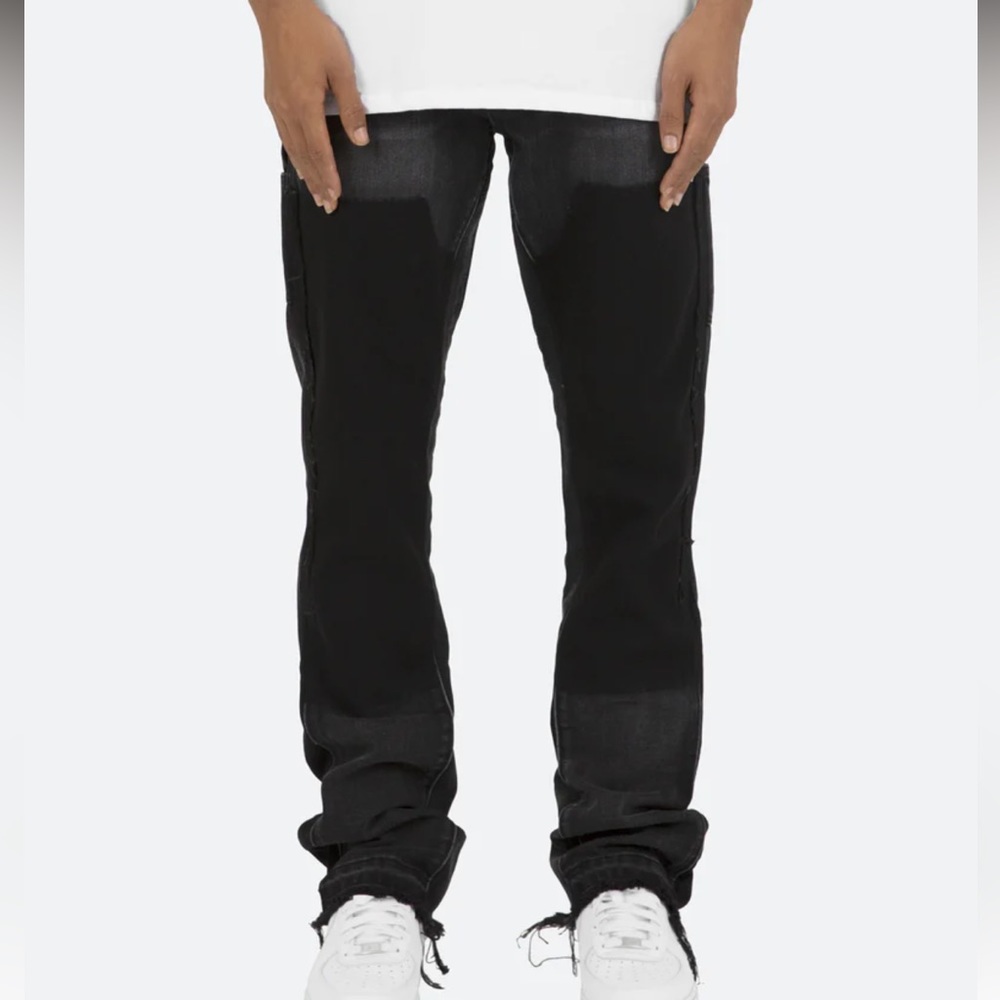 mnml black B118 flare denim. 31